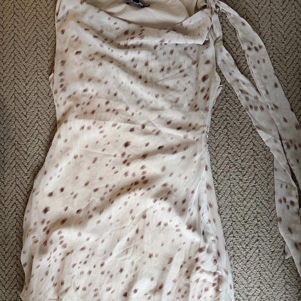 Motel Rocks Spotted formal dress